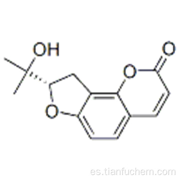2H-furo [2,3-h] -1-benzopiran-2-ona, 8,9-dihidro-8- (1-hidroxi-1-metiletil) CAS 3804-70-4